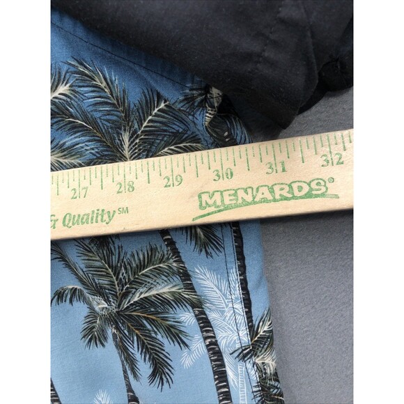 Basic Editions Button Up Shirt Men's Palm Trees 100% Rayon Short Sleeve Size 3XL - Picture 5 of 14